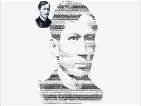 How to Draw Jose Rizal Using Fonts and Texts with Filipino.